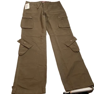 Matchsticks mens Cargo Pants XXL 36 Inseam 33 Brown - Picture 1 of 5