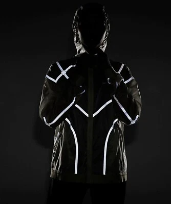 XS Extra Pequeño 0 2 4 Reflectante Ligero Listo para la Ciudad Correr Nike Chaqueta Yoga Foto 1 de 4