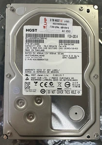 Hitachi HGST (HUS724030ALA640) 3TB SATA 3.5'' Hard Drive NAS PC (0F14689) - Picture 1 of 1