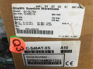 Quantum DLT-S4 TC-S45AT-BR Tape drive DLT 800 GB / 1.6 TB SCSI LVD TC-S45AT-XS - Picture 1 of 1