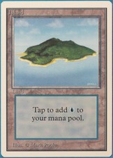 Island (B Light Purple) Unlimited NM Basic Land MAGIC CARD (ID# 233093) ABUGames