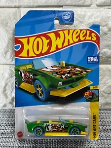 Hot Wheels HW Art Cars 1/10 Track Manga 15/250 Special Feature Green - Picture 1 of 4