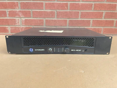 Crown XLS 402 2 Channel Power Amplifier Vintage Rare - Image 1 of 3