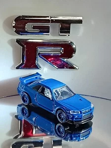 Takara Tomy Tomica Premium No. 11 Nissan Skyline R34 GTR V Spec II Nur JDM in UK - Picture 1 of 9