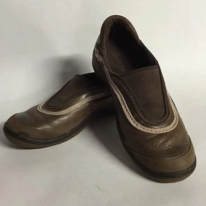 Merrell Willow Loafers Sneakers Shoes Mocs Brown Pink Women's Sz 5.5 - Picture 1 of 10