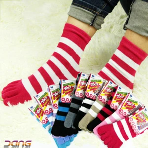 6 Pairs Ladies Girls Warm Five Fingers Toe Socks Bed Lounge Socks Xmas Idea Gift - Picture 1 of 9