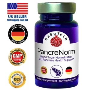 PancreNorm Supplements with Pancreatic Support and Heart Health, Supports Sugar - Picture 1 of 10