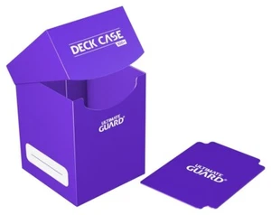 Box Porta Carte Deck Case 100+ Standard Size Purple Ultimate Guard - Picture 1 of 4