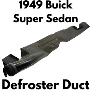 1949 BUICK HEATER DEFROSTER DUCT Windshield defrost ducting defroster HVAC 49 - Picture 1 of 5