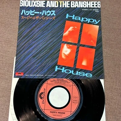 Promo Siouxsie And The Banshees - Happy House JAPAN 7" SINGLE RECORD DPQ6187 '80 - Image 1 of 4