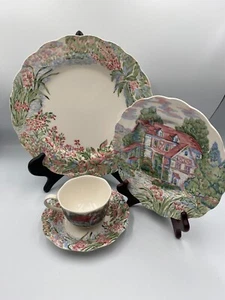Vintage Nikko "Riverdal" Tableware. 4pc Set - Picture 1 of 3