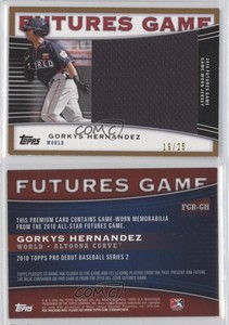 2010 Topps Pro Debut Futures Game Relics Gold /25 Gorkys Hernandez #FGR-GH
