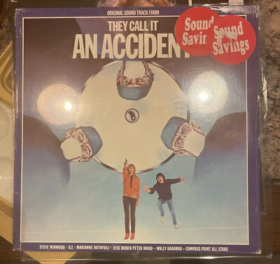 They Call It An Accident 1982 Original Sound Track SEALED LP U2 Remixes Winwood - Image 1 of 4