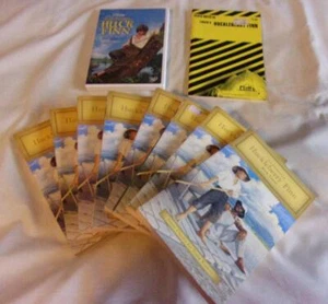 Guided Reading: HUGE set of 8 Adventures of Huckleberry Finn books + DVD+ - Picture 1 of 1
