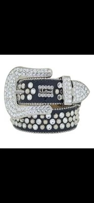 Cinturón B.B Lavasan negro transparente Foto 1 de 4