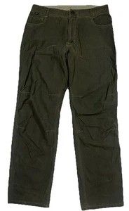 Kuhl Dry Pants Mens Evaporative Technology 34x32 Olive Green Outdoor Light Hikin - Picture 1 of 10