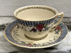 Royal Doulton The Vernon D2154 Tea Cup And Saucer. Exc Cond - Picture 1 of 4