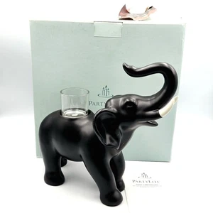 PartyLite Retired Trumpeting Rüssel Up Elefant Votivhalter Neu in Box unbenutzt - Bild 1 von 11