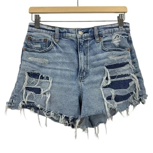 Pantalones Cortos American Eagle Mujer’s Highest Rise 90’s Boyfriend Talla 8 - Imagen 1 de 6