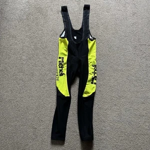 Fahrrad Trägerhose Größe M schwarz fluoreszierend - Bild 1 von 9