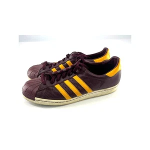 Adidas Handball Spezial Shoes Mens Size 11 Red Burgundy Yellow Sambas Vintage - Picture 1 of 9