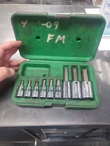 Juego de enchufes métricos de broca hexagonal SK Tools 19734 unidad de 3/8" y 1/2" - Juego de 9 piezas - Imagen 1 de 15