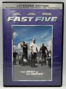 Fast Five DVD Widescreen Vin Diesel Paul Walker Dwayne Johnson 2 Versions 2011 - Picture 1 of 3