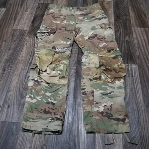 Army Combat Uniform Pants Multicam Medium Short Ripstop Cargo Military Mens - Picture 1 of 11