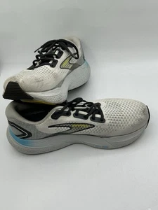 Brooks Men Glycerin GTS 21 White Running Shoes Sneakers Size 11 D - Afbeelding 1 van 8