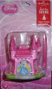 HALLMARK DISNEY PRINCESSE CASTELLO DI CENERENTOLA PORTACANDELE CAKE TOPPER-3INx3IN - Foto 1 di 2