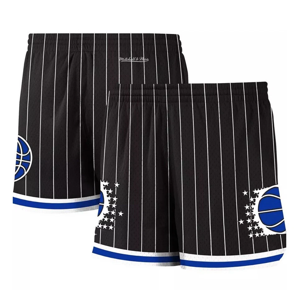 NWT Women's Mitchell & Ness Orlando Magic Jump Shot Shorts Size Large $85 MSRP - Image 1 of 4