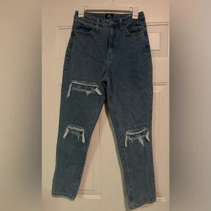 Simple Society Ripped/ Patched Jeans Size 5/27 - Picture 1 of 7