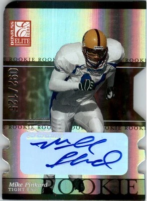 2003 Donruss Elite Turn of the Century Autographs #158 Mike Pinkard Auto /125 FB - Image 1 of 2