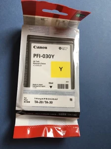 Canon PFI-030Y Tintenpatrone Gelb (3492C001AA) - Bild 1 von 3