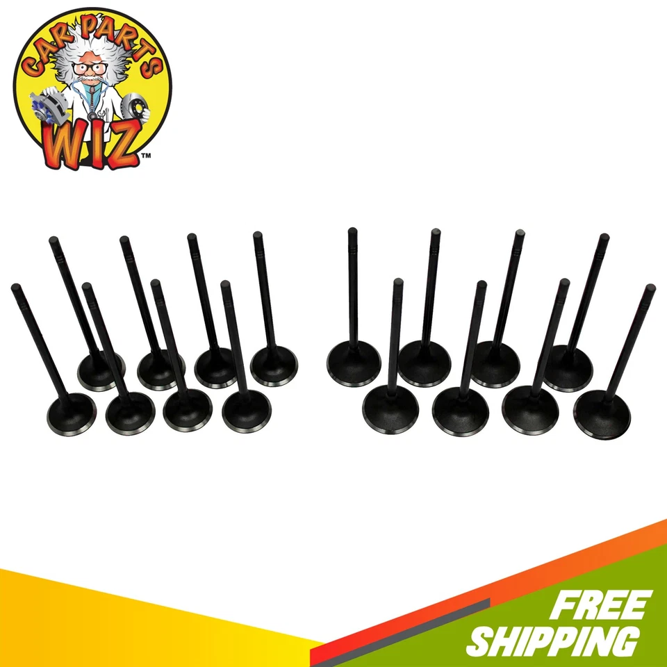 Комплект впускных клапанов выхлопной системы двигателя подходит для Chevrolet Pontiac Aveo Aveo5 1,6 л LXV 09–11 годов выпуска - Изображение 1 из 1