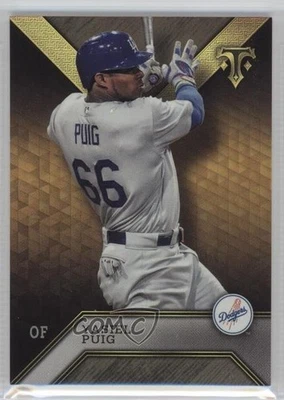 2016 Topps Triple Threads Yasiel Puig #20 - Image 1 of 2