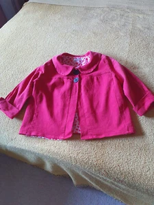Muui Ladies Red CroppedJacket - Picture 1 of 7