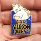 1992 Yukon Quest Lapel Pin Dog Sled Race Whitehorse Yukon to Fairbanks Alaska 