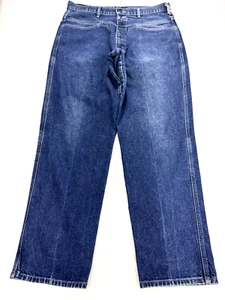 Marithe Francois Girbaud VTG Selvedge Jeans Men 38x35 Baggy Wide Leg Skater - Picture 1 of 13