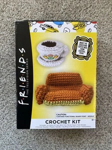 Friends TV Show Crochet Kit Orange Central Perk Couch and Coffee Mug - Picture 1 of 3