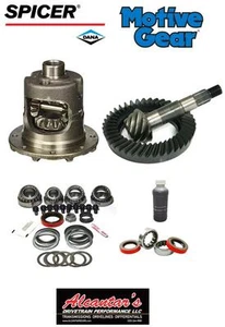 JEEP TJ REAR DANA 35 MASTER REBUILD KIT W/ TRAC LOK POSI & 3.73 RING & PINION - Picture 1 of 1