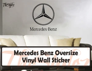 Mercedes Benz Vinyl Wandtattoo - Bild 1 von 5