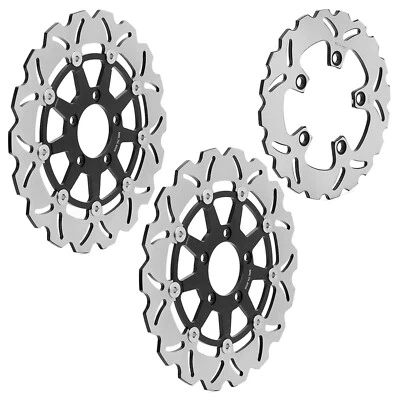 Front Rear Brake Rotors Discs For Suzuki SV1000S SV 1000 Classic 2003-2007 2006 - Image 1 of 4