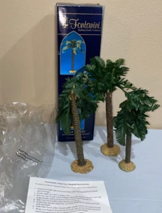 Fontanini Heirloom 5" Nativity Palm Trees Set 3 Accessory Set New Box (ToteEEE) - Picture 1 of 8