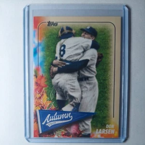2024 Topps Update Don Larsen #AT-16 Autumn Tales Insert New York Yankees - Picture 1 of 2