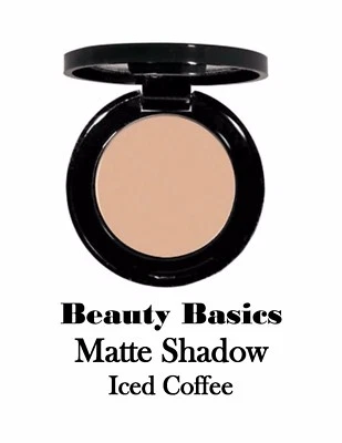 Sombra Mate ~Café Helado~ Nuevo Acabado Maquillaje de Ojos. Textura suave y lujosa Foto 1 de 2