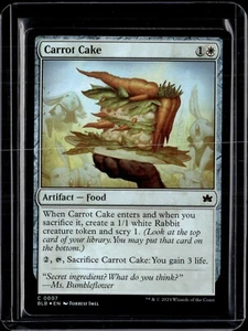 Carrot Cake - 7 - Foil - BLB - NM - MTG Magic the Gathering - Picture 1 of 1