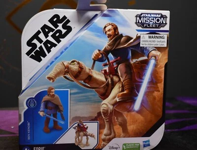 Disney Hasbro Star Wars Mission Fleet Ben Kenobi And Eopie - Image 1 of 3
