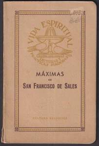 Libro antiguo de San Francisco de Sales antiguo - Imagen 1 de 1
