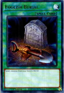 Foolish Burial VASM-EN055 Yu-Gi-Oh! Light Play 1st Edition - Picture 1 of 1